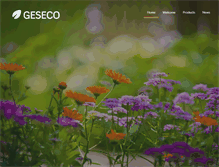 Tablet Screenshot of geseco.ca